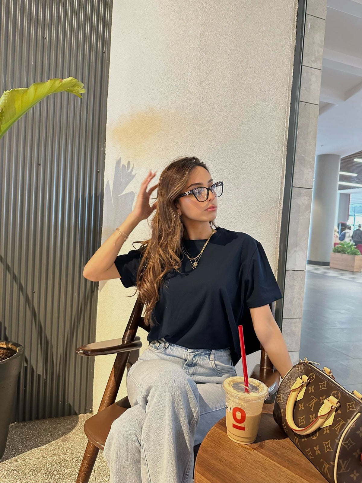 Lacivert Basic T-Shirt