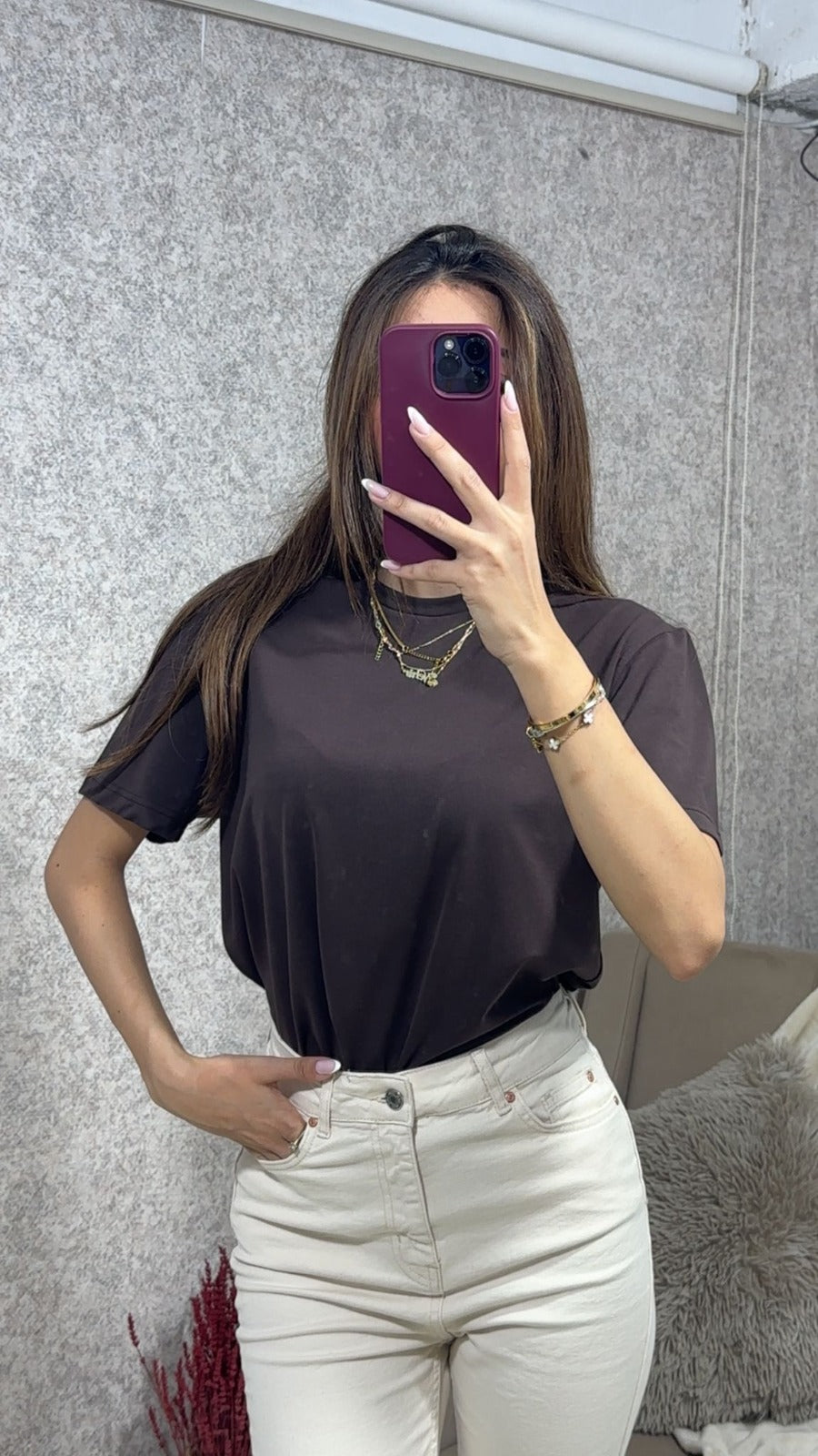 Beyaz Basic T-Shirt