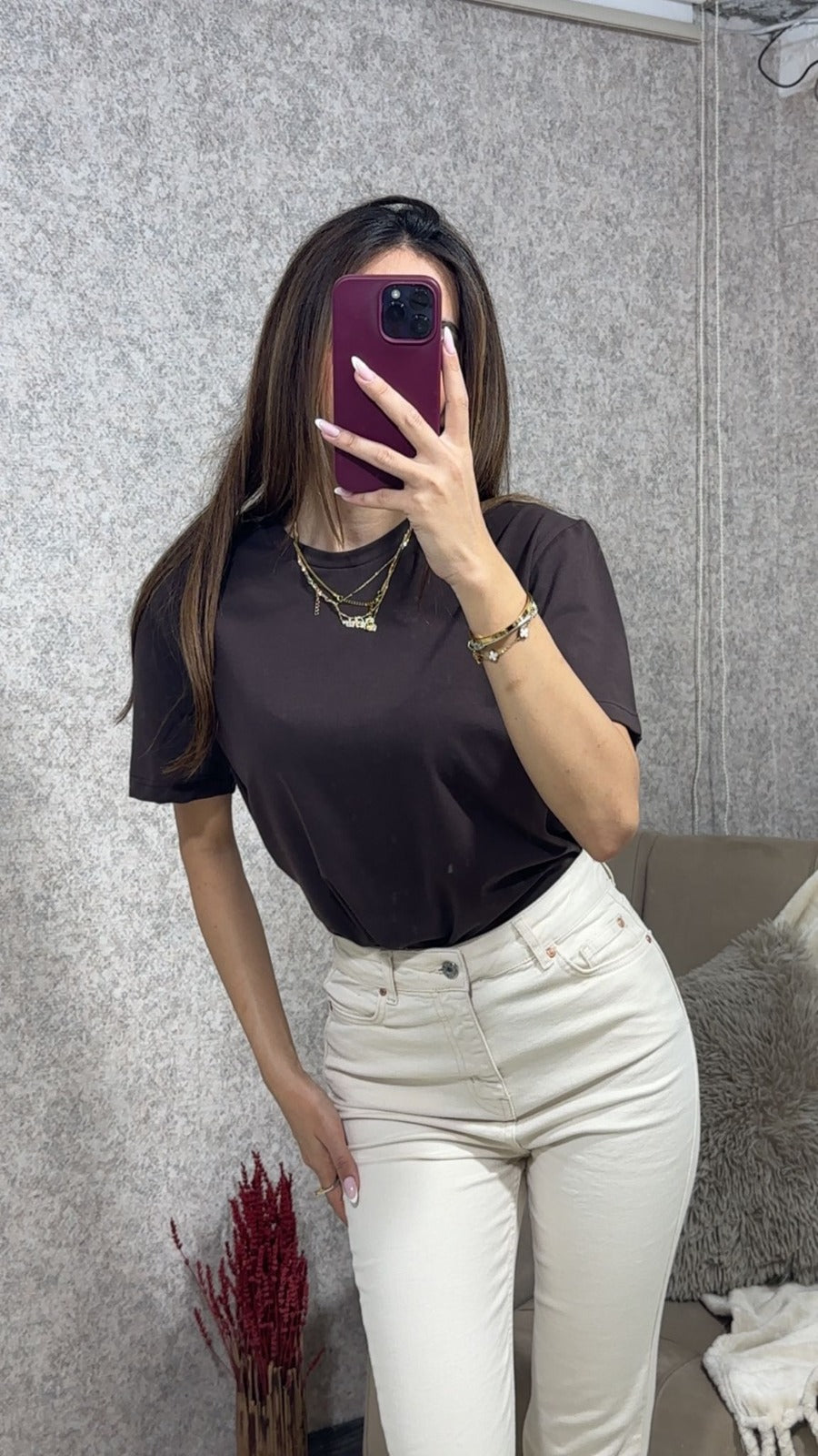 Beyaz Basic T-Shirt