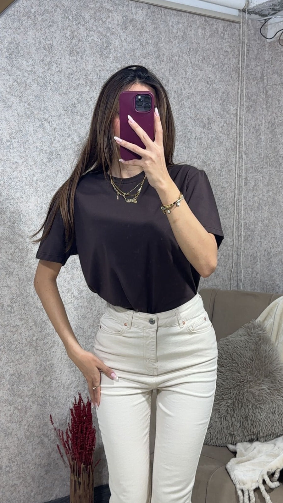 Beyaz Basic T-Shirt