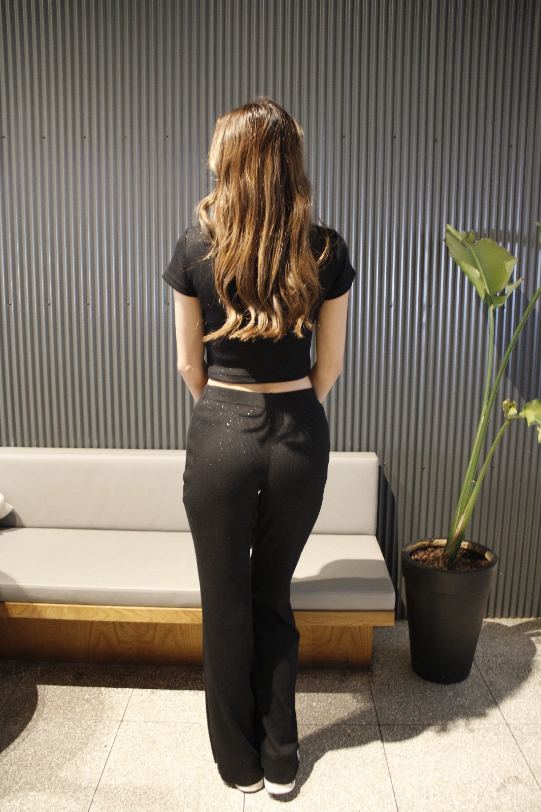 Simli Kaşkorse T-Shirt & Pantolon Takım