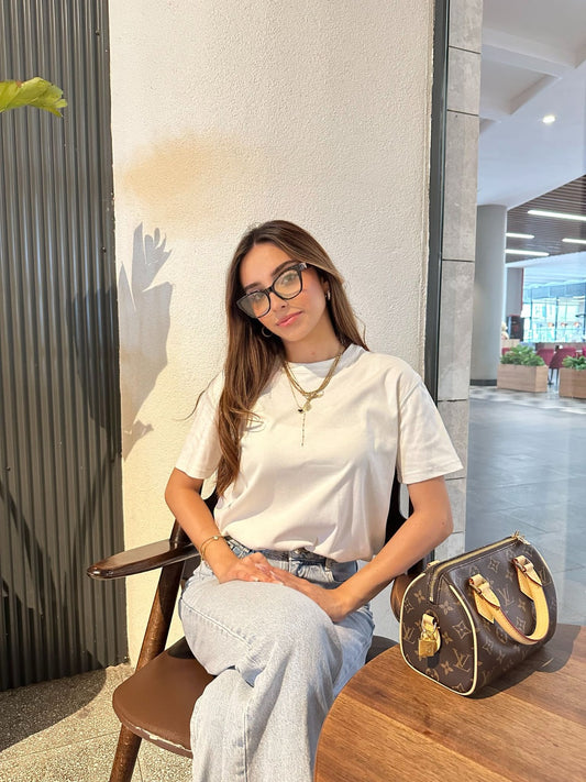 Beyaz Basic T-Shirt